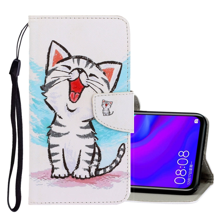 3D Colored Drawing Horizontal Flip PU Leather Case with Holder & Card Slots & Wallet, For Xiaomi Redmi 8A, For Xiaomi Redmi Note 7, For Xiaomi Redmi Note 8, For Xiaomi Redmi Note 8 Pro, For Huawei Mate 30, For Huawei Mate 30 Lite