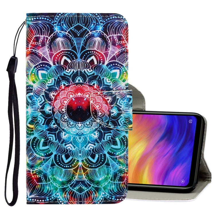 3D Colored Drawing Horizontal Flip PU Leather Case with Holder & Card Slots & Wallet, For Xiaomi Redmi 8A, For Xiaomi Redmi Note 7, For Xiaomi Redmi Note 8, For Xiaomi Redmi Note 8 Pro, For Huawei Mate 30, For Huawei Mate 30 Lite