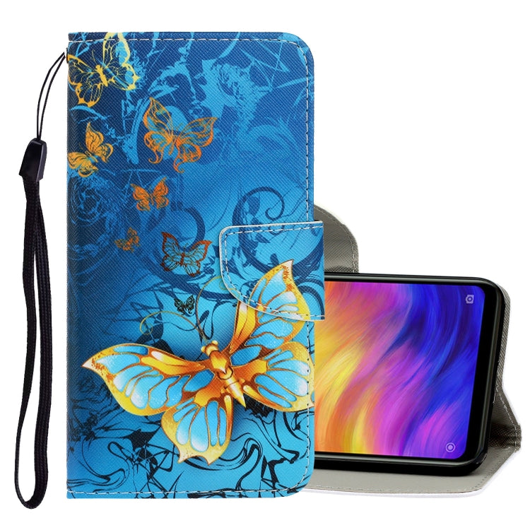 3D Colored Drawing Horizontal Flip PU Leather Case with Holder & Card Slots & Wallet, For Xiaomi Redmi 8A, For Xiaomi Redmi Note 7, For Xiaomi Redmi Note 8, For Xiaomi Redmi Note 8 Pro, For Huawei Mate 30, For Huawei Mate 30 Lite