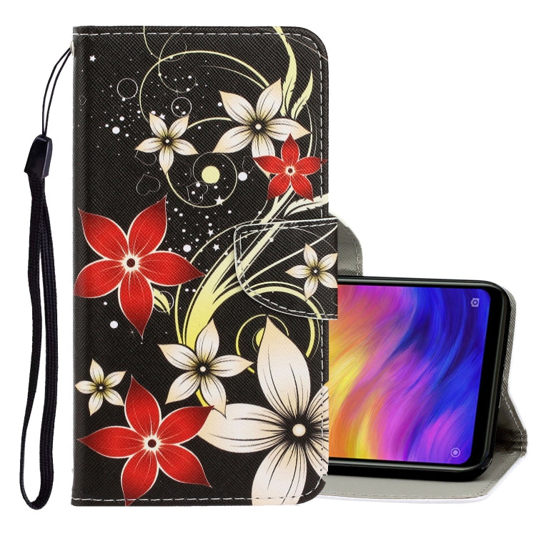 3D Colored Drawing Horizontal Flip PU Leather Case with Holder & Card Slots & Wallet, For Xiaomi Redmi 8A, For Xiaomi Redmi Note 7, For Xiaomi Redmi Note 8, For Xiaomi Redmi Note 8 Pro, For Huawei Mate 30, For Huawei Mate 30 Lite