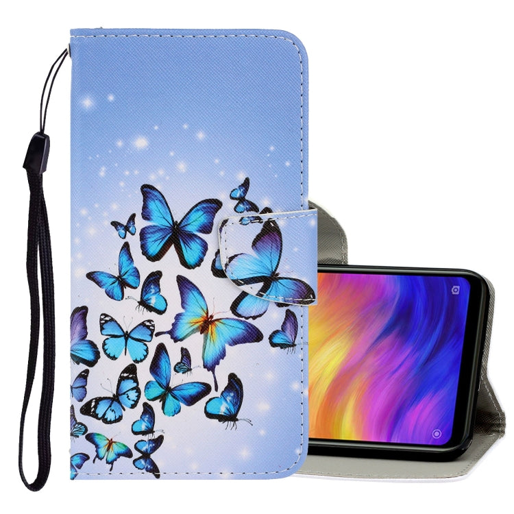3D Colored Drawing Horizontal Flip PU Leather Case with Holder & Card Slots & Wallet, For Xiaomi Redmi 8A, For Xiaomi Redmi Note 7, For Xiaomi Redmi Note 8, For Xiaomi Redmi Note 8 Pro, For Huawei Mate 30, For Huawei Mate 30 Lite