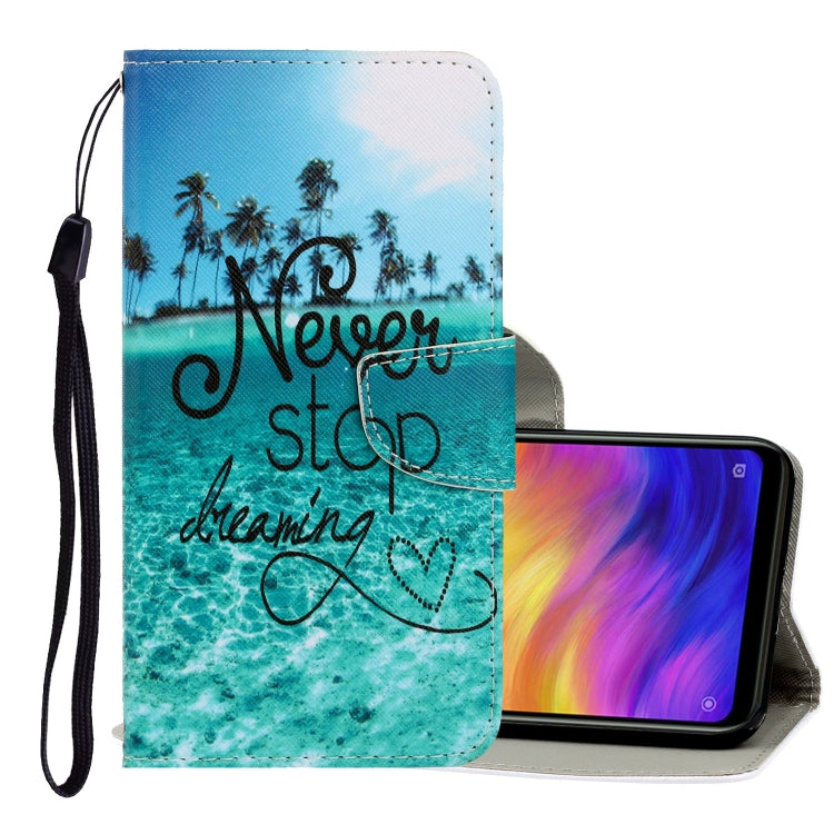 3D Colored Drawing Horizontal Flip PU Leather Case with Holder & Card Slots & Wallet, For Xiaomi Redmi 8A, For Xiaomi Redmi Note 7, For Xiaomi Redmi Note 8, For Xiaomi Redmi Note 8 Pro, For Huawei Mate 30, For Huawei Mate 30 Lite