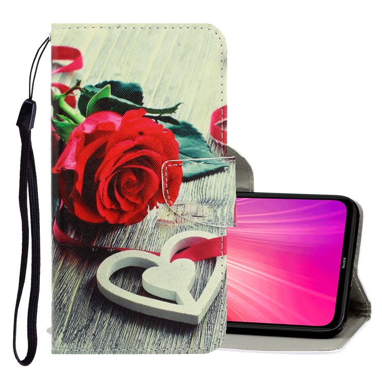 3D Colored Drawing Horizontal Flip PU Leather Case with Holder & Card Slots & Wallet, For Xiaomi Redmi 8A, For Xiaomi Redmi Note 7, For Xiaomi Redmi Note 8, For Xiaomi Redmi Note 8 Pro, For Huawei Mate 30, For Huawei Mate 30 Lite
