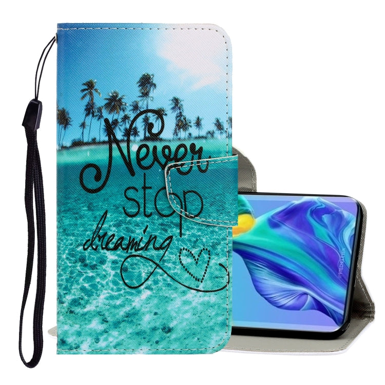 3D Colored Drawing Horizontal Flip PU Leather Case with Holder & Card Slots & Wallet, For Huawei Mate 30 Pro, For Huawei P30 Lite, For Huawei Honor 10 Lite