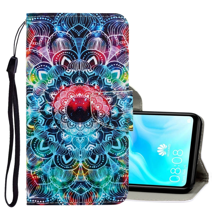 3D Colored Drawing Horizontal Flip PU Leather Case with Holder & Card Slots & Wallet, For Huawei Mate 30 Pro, For Huawei P30 Lite, For Huawei Honor 10 Lite