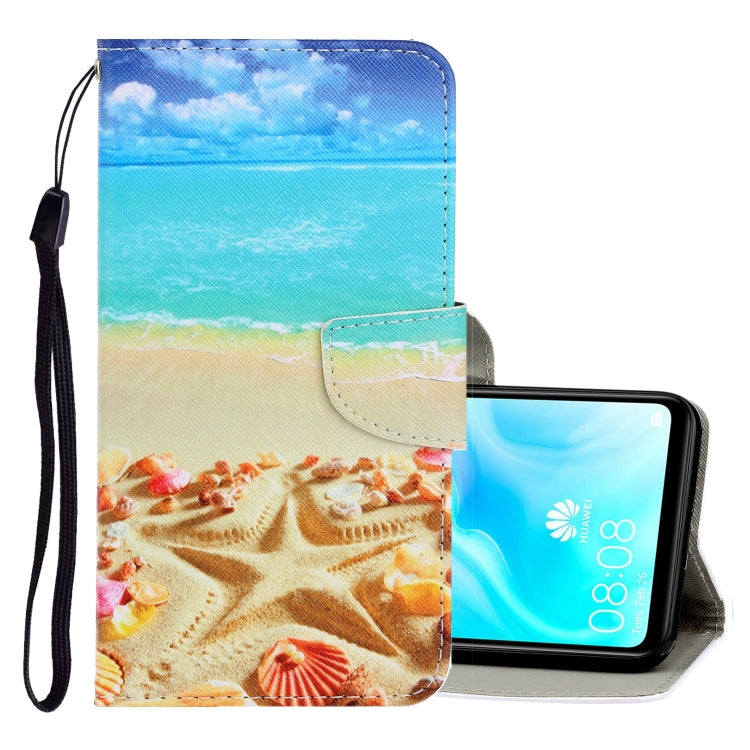 3D Colored Drawing Horizontal Flip PU Leather Case with Holder & Card Slots & Wallet, For Huawei Mate 30 Pro, For Huawei P30 Lite, For Huawei Honor 10 Lite
