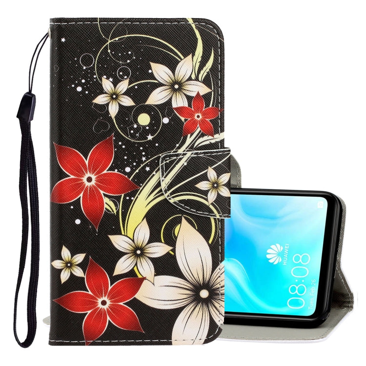 3D Colored Drawing Horizontal Flip PU Leather Case with Holder & Card Slots & Wallet, For Huawei Mate 30 Pro, For Huawei P30 Lite, For Huawei Honor 10 Lite