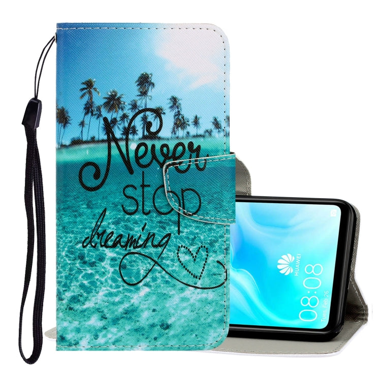 3D Colored Drawing Horizontal Flip PU Leather Case with Holder & Card Slots & Wallet, For Huawei Mate 30 Pro, For Huawei P30 Lite, For Huawei Honor 10 Lite