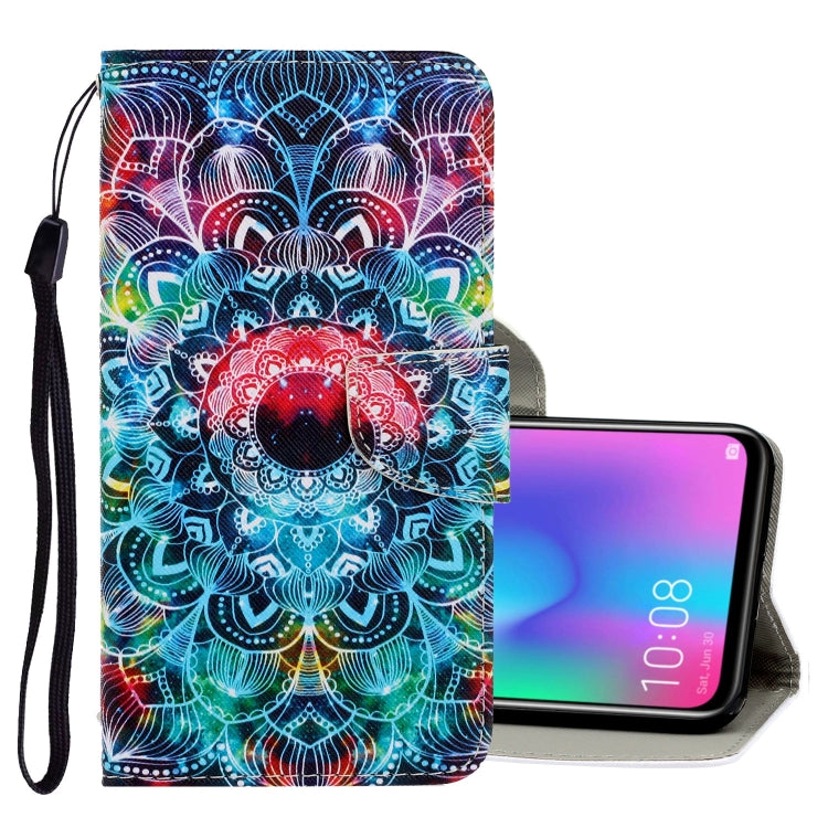 3D Colored Drawing Horizontal Flip PU Leather Case with Holder & Card Slots & Wallet, For Huawei Mate 30 Pro, For Huawei P30 Lite, For Huawei Honor 10 Lite