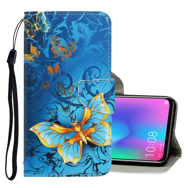 3D Colored Drawing Horizontal Flip PU Leather Case with Holder & Card Slots & Wallet, For Huawei Mate 30 Pro, For Huawei P30 Lite, For Huawei Honor 10 Lite