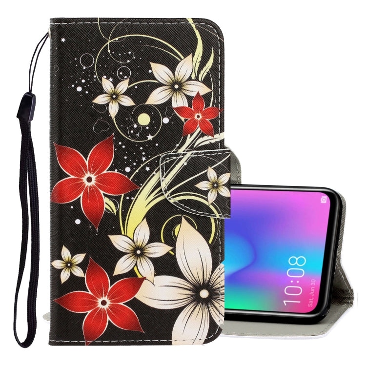 3D Colored Drawing Horizontal Flip PU Leather Case with Holder & Card Slots & Wallet, For Huawei Mate 30 Pro, For Huawei P30 Lite, For Huawei Honor 10 Lite