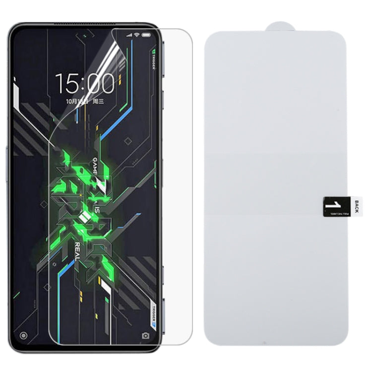 Full Screen Protector Explosion-proof Hydrogel Film, For Motorola G Pure (1 PC), For Nokia C20 Plus (1 PC), For Motorola Moto E20 (1 PC), For vivo Y33s / Y76s / T1x / Y76 5G (1 PC), For vivo Y21 (1 PC), For Xiaomi Black Shark 4S / 4S Pro (1 PC)��������...