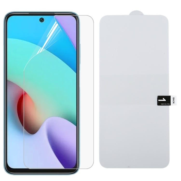 Full Screen Protector Explosion-proof Hydrogel Film, For Motorola G Pure (1 PC), For Nokia C20 Plus (1 PC), For Motorola Moto E20 (1 PC), For vivo Y33s / Y76s / T1x / Y76 5G (1 PC), For vivo Y21 (1 PC), For Xiaomi Black Shark 4S / 4S Pro (1 PC)��������...