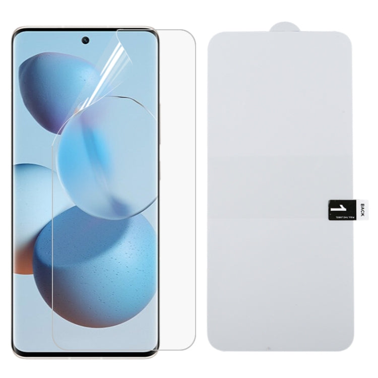 Full Screen Protector Explosion-proof Hydrogel Film, For Motorola G Pure (1 PC), For Nokia C20 Plus (1 PC), For Motorola Moto E20 (1 PC), For vivo Y33s / Y76s / T1x / Y76 5G (1 PC), For vivo Y21 (1 PC), For Xiaomi Black Shark 4S / 4S Pro (1 PC)��������...