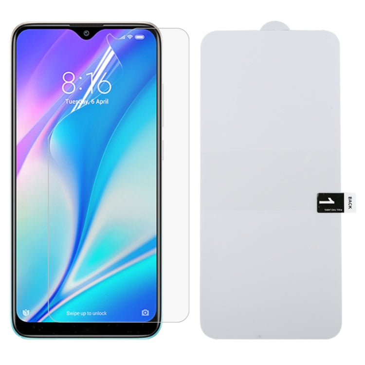 Full Screen Protector Explosion-proof Hydrogel Film, For Motorola G Pure (1 PC), For Nokia C20 Plus (1 PC), For Motorola Moto E20 (1 PC), For vivo Y33s / Y76s / T1x / Y76 5G (1 PC), For vivo Y21 (1 PC), For Xiaomi Black Shark 4S / 4S Pro (1 PC)��������...
