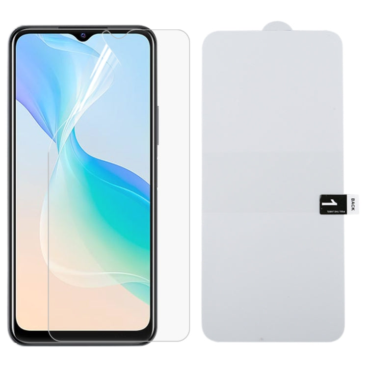 Full Screen Protector Explosion-proof Hydrogel Film, For Motorola G Pure (1 PC), For Nokia C20 Plus (1 PC), For Motorola Moto E20 (1 PC), For vivo Y33s / Y76s / T1x / Y76 5G (1 PC), For vivo Y21 (1 PC), For Xiaomi Black Shark 4S / 4S Pro (1 PC)��������...