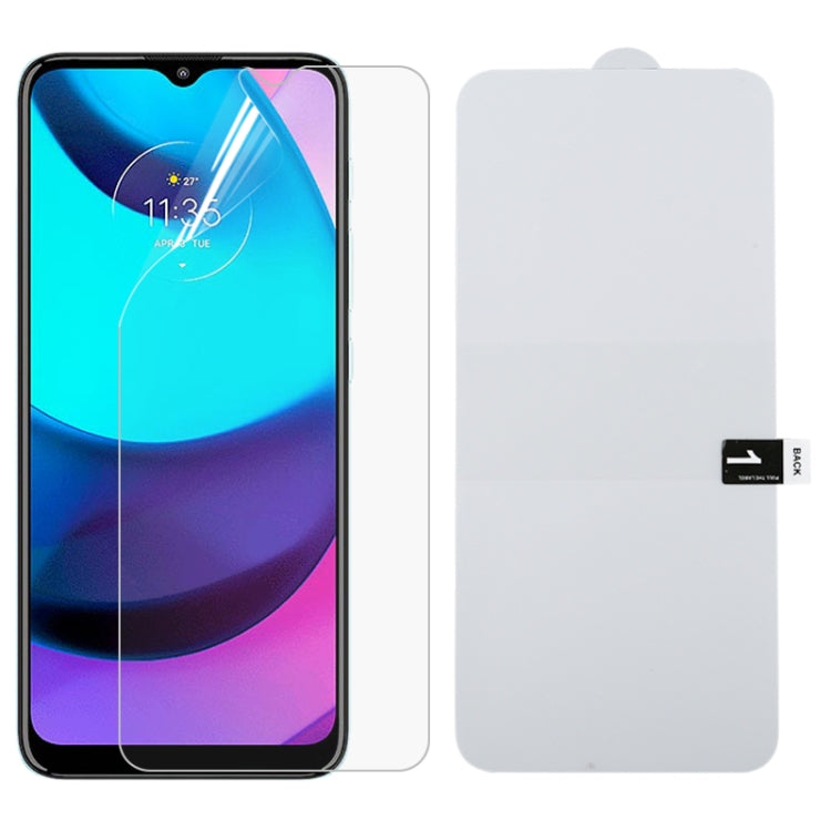 Full Screen Protector Explosion-proof Hydrogel Film, For Motorola G Pure (1 PC), For Nokia C20 Plus (1 PC), For Motorola Moto E20 (1 PC), For vivo Y33s / Y76s / T1x / Y76 5G (1 PC), For vivo Y21 (1 PC), For Xiaomi Black Shark 4S / 4S Pro (1 PC)��������...