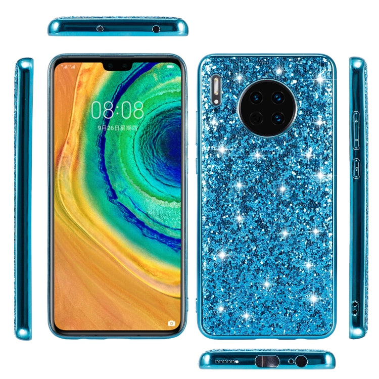 Glittery Powder Shockproof TPU Case, For Huawei Mate 30, For Huawei Mate 30 Pro, For Xiaomi Redmi Note 8, For Xiaomi Redmi Note 8 Pro, For Huawei Y6 Prime, For Huawei Y6 Pro / Enjoy 9e, For Galaxy A10S, For Galaxy A20S