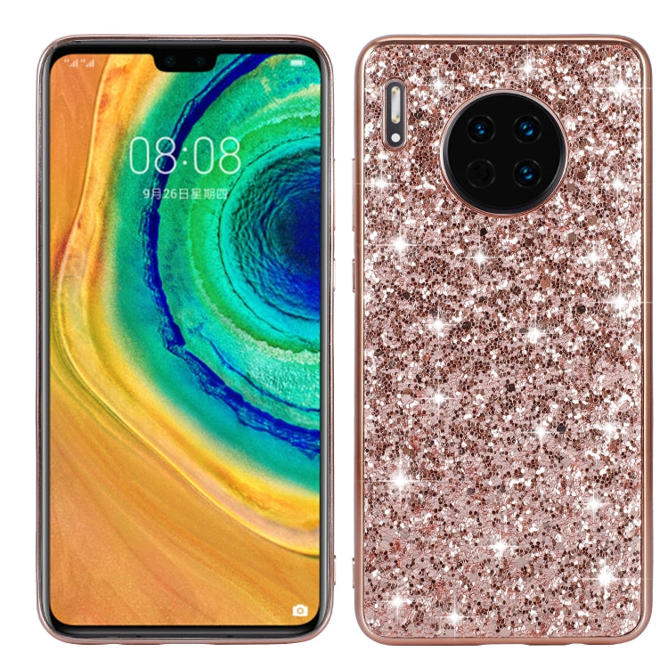 Glittery Powder Shockproof TPU Case, For Huawei Mate 30, For Huawei Mate 30 Pro, For Xiaomi Redmi Note 8, For Xiaomi Redmi Note 8 Pro, For Huawei Y6 Prime, For Huawei Y6 Pro / Enjoy 9e, For Galaxy A10S, For Galaxy A20S