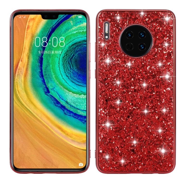 Glittery Powder Shockproof TPU Case, For Huawei Mate 30, For Huawei Mate 30 Pro, For Xiaomi Redmi Note 8, For Xiaomi Redmi Note 8 Pro, For Huawei Y6 Prime, For Huawei Y6 Pro / Enjoy 9e, For Galaxy A10S, For Galaxy A20S
