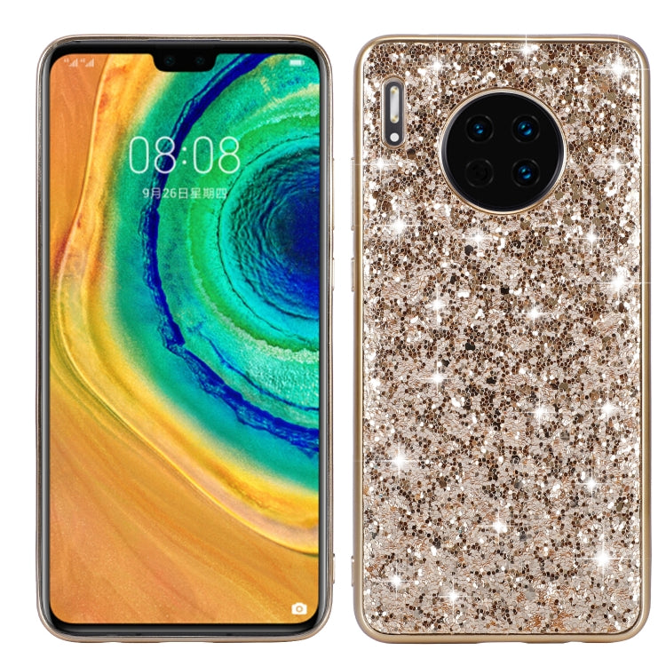 Glittery Powder Shockproof TPU Case, For Huawei Mate 30, For Huawei Mate 30 Pro, For Xiaomi Redmi Note 8, For Xiaomi Redmi Note 8 Pro, For Huawei Y6 Prime, For Huawei Y6 Pro / Enjoy 9e, For Galaxy A10S, For Galaxy A20S