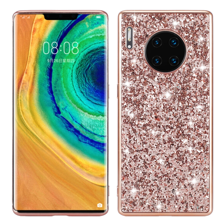 Glittery Powder Shockproof TPU Case, For Huawei Mate 30, For Huawei Mate 30 Pro, For Xiaomi Redmi Note 8, For Xiaomi Redmi Note 8 Pro, For Huawei Y6 Prime, For Huawei Y6 Pro / Enjoy 9e, For Galaxy A10S, For Galaxy A20S
