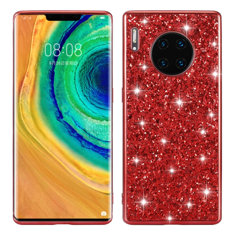 Glittery Powder Shockproof TPU Case, For Huawei Mate 30, For Huawei Mate 30 Pro, For Xiaomi Redmi Note 8, For Xiaomi Redmi Note 8 Pro, For Huawei Y6 Prime, For Huawei Y6 Pro / Enjoy 9e, For Galaxy A10S, For Galaxy A20S