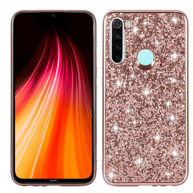 Glittery Powder Shockproof TPU Case, For Huawei Mate 30, For Huawei Mate 30 Pro, For Xiaomi Redmi Note 8, For Xiaomi Redmi Note 8 Pro, For Huawei Y6 Prime, For Huawei Y6 Pro / Enjoy 9e, For Galaxy A10S, For Galaxy A20S
