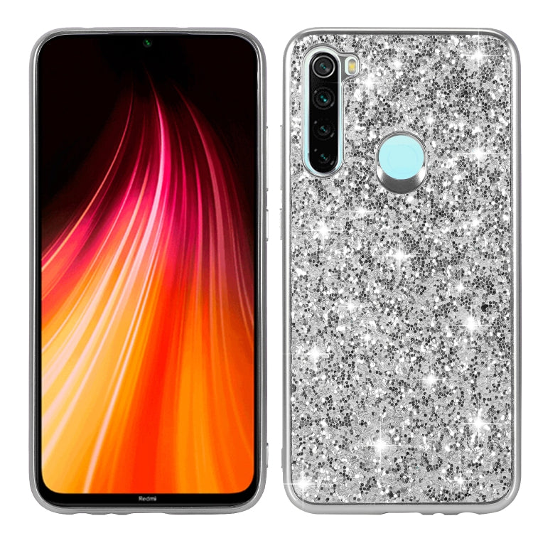 Glittery Powder Shockproof TPU Case, For Huawei Mate 30, For Huawei Mate 30 Pro, For Xiaomi Redmi Note 8, For Xiaomi Redmi Note 8 Pro, For Huawei Y6 Prime, For Huawei Y6 Pro / Enjoy 9e, For Galaxy A10S, For Galaxy A20S