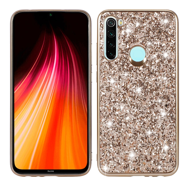 Glittery Powder Shockproof TPU Case, For Huawei Mate 30, For Huawei Mate 30 Pro, For Xiaomi Redmi Note 8, For Xiaomi Redmi Note 8 Pro, For Huawei Y6 Prime, For Huawei Y6 Pro / Enjoy 9e, For Galaxy A10S, For Galaxy A20S