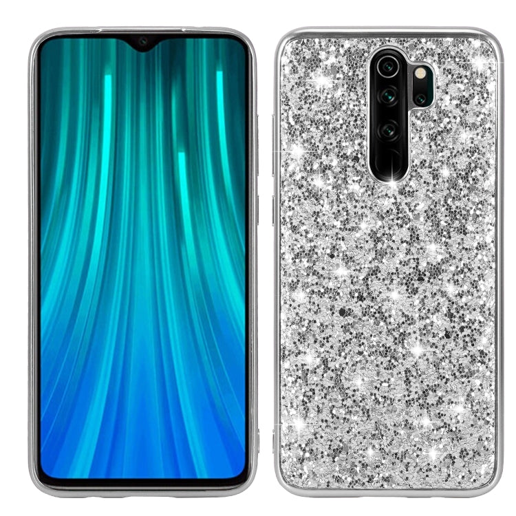 Glittery Powder Shockproof TPU Case, For Huawei Mate 30, For Huawei Mate 30 Pro, For Xiaomi Redmi Note 8, For Xiaomi Redmi Note 8 Pro, For Huawei Y6 Prime, For Huawei Y6 Pro / Enjoy 9e, For Galaxy A10S, For Galaxy A20S