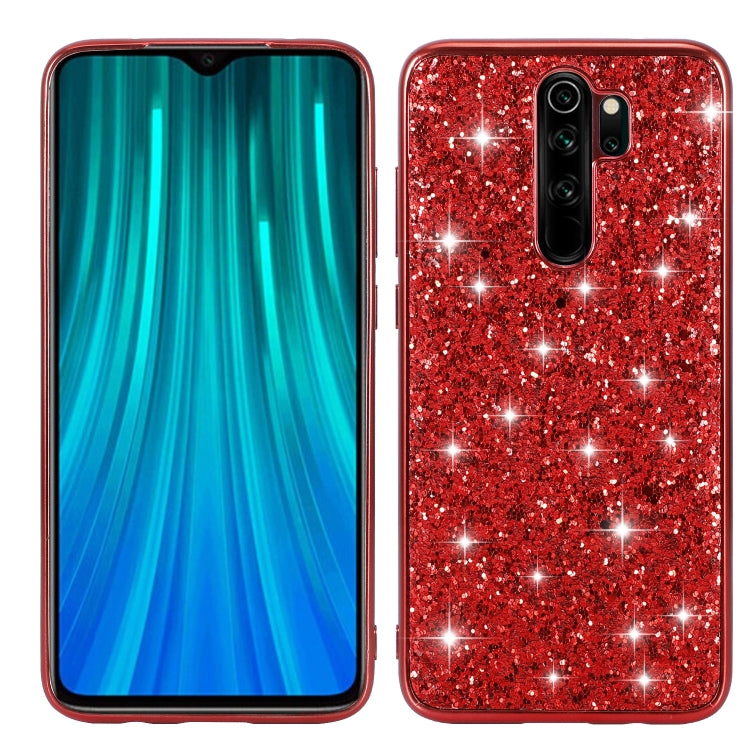 Glittery Powder Shockproof TPU Case, For Huawei Mate 30, For Huawei Mate 30 Pro, For Xiaomi Redmi Note 8, For Xiaomi Redmi Note 8 Pro, For Huawei Y6 Prime, For Huawei Y6 Pro / Enjoy 9e, For Galaxy A10S, For Galaxy A20S