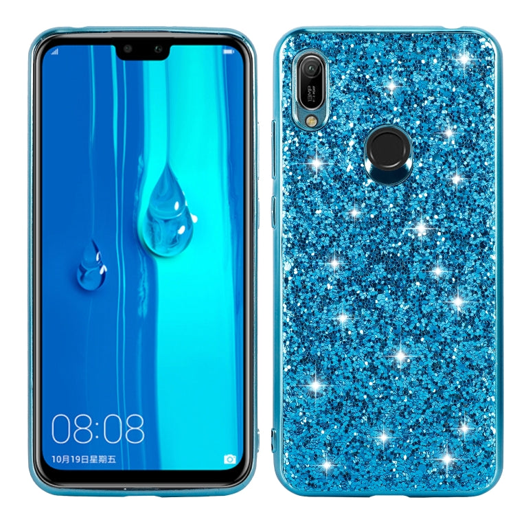Glittery Powder Shockproof TPU Case, For Huawei Mate 30, For Huawei Mate 30 Pro, For Xiaomi Redmi Note 8, For Xiaomi Redmi Note 8 Pro, For Huawei Y6 Prime, For Huawei Y6 Pro / Enjoy 9e, For Galaxy A10S, For Galaxy A20S