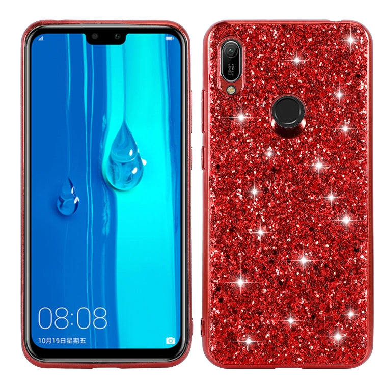 Glittery Powder Shockproof TPU Case, For Huawei Mate 30, For Huawei Mate 30 Pro, For Xiaomi Redmi Note 8, For Xiaomi Redmi Note 8 Pro, For Huawei Y6 Prime, For Huawei Y6 Pro / Enjoy 9e, For Galaxy A10S, For Galaxy A20S