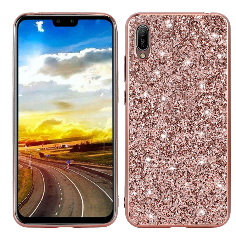 Glittery Powder Shockproof TPU Case, For Huawei Mate 30, For Huawei Mate 30 Pro, For Xiaomi Redmi Note 8, For Xiaomi Redmi Note 8 Pro, For Huawei Y6 Prime, For Huawei Y6 Pro / Enjoy 9e, For Galaxy A10S, For Galaxy A20S