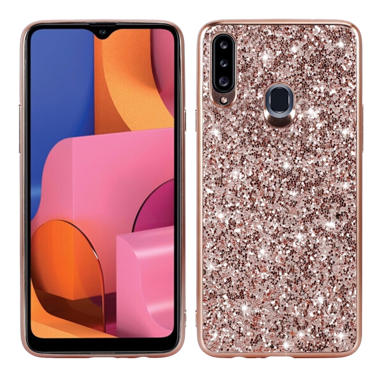 Glittery Powder Shockproof TPU Case, For Huawei Mate 30, For Huawei Mate 30 Pro, For Xiaomi Redmi Note 8, For Xiaomi Redmi Note 8 Pro, For Huawei Y6 Prime, For Huawei Y6 Pro / Enjoy 9e, For Galaxy A10S, For Galaxy A20S