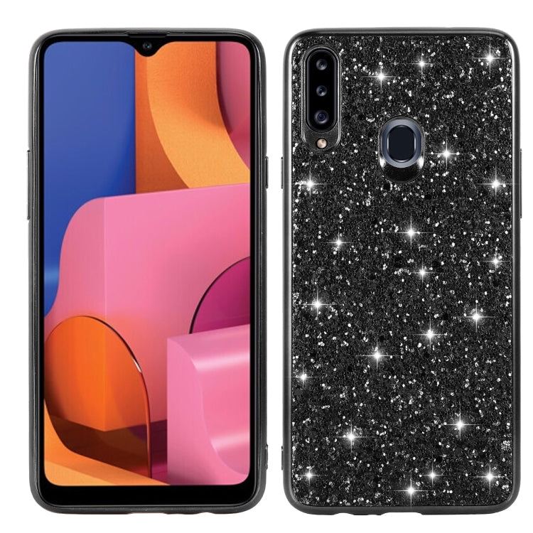 Glittery Powder Shockproof TPU Case, For Huawei Mate 30, For Huawei Mate 30 Pro, For Xiaomi Redmi Note 8, For Xiaomi Redmi Note 8 Pro, For Huawei Y6 Prime, For Huawei Y6 Pro / Enjoy 9e, For Galaxy A10S, For Galaxy A20S