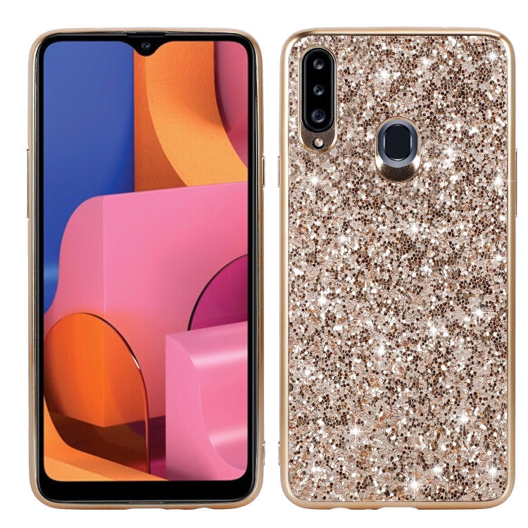 Glittery Powder Shockproof TPU Case, For Huawei Mate 30, For Huawei Mate 30 Pro, For Xiaomi Redmi Note 8, For Xiaomi Redmi Note 8 Pro, For Huawei Y6 Prime, For Huawei Y6 Pro / Enjoy 9e, For Galaxy A10S, For Galaxy A20S