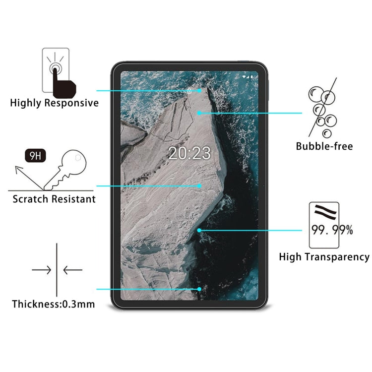 2 PCS 9H 2.5D Explosion-proof Tempered Tablet Glass Film, For Nokia T20, For Amazon Kindle Paperwhite 5 6.8 2021, For OPPO Realme Pad, For Samsung Galaxy Tab A8 / X200 / X205 / Galaxy Tab A8 10.5 2021 (2 PCS), For Samsung Galaxy Tab S8 (2pcs)����������...