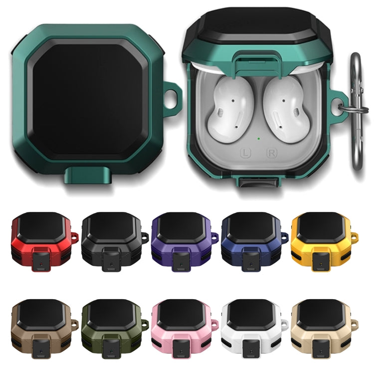 Thunder Battlegear Anti-fall Earphones Protective Case with Switch, For Samsung Galaxy Buds Live / Buds 2 / Buds Pro / Buds 2 Pro