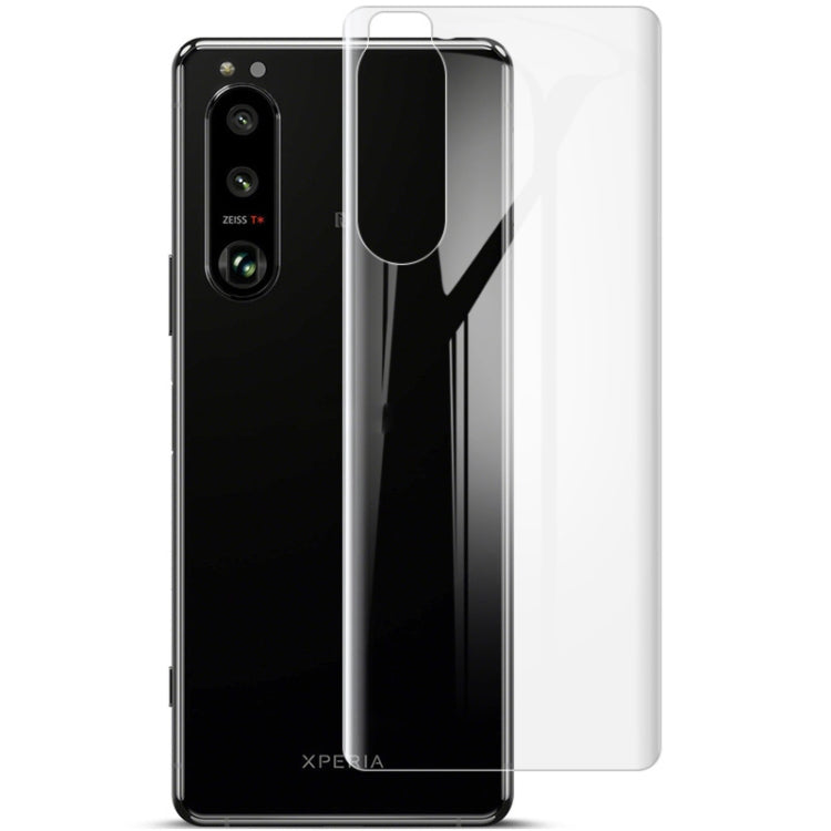 2 PCS IMAK 0.15mm Curved Full Screen Protector Hydrogel Film Back Protector, For Huawei nova 9 Pro, For Huawei nova 9, For Sony Xperia 5 III