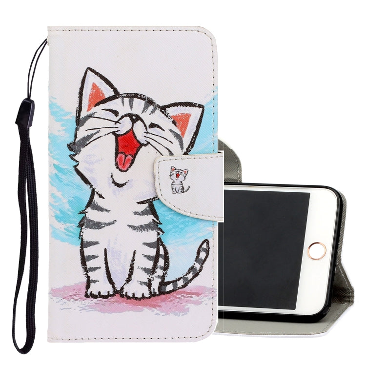 3D Colored Drawing Horizontal Flip PU Leather Case with Holder & Card Slots & Wallet, For iPhone 6 / 6s, For iPhone 6 Plus / 6s Plus, For iPhone 8 Plus / 7 Plus, For iPhone 11, For iPhone 11 Pro, For iPhone 11 Pro Max