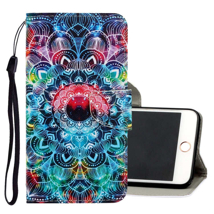3D Colored Drawing Horizontal Flip PU Leather Case with Holder & Card Slots & Wallet, For iPhone 6 / 6s, For iPhone 6 Plus / 6s Plus, For iPhone 8 Plus / 7 Plus, For iPhone 11, For iPhone 11 Pro, For iPhone 11 Pro Max