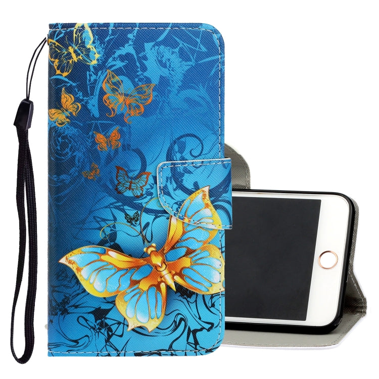3D Colored Drawing Horizontal Flip PU Leather Case with Holder & Card Slots & Wallet, For iPhone 6 / 6s, For iPhone 6 Plus / 6s Plus, For iPhone 8 Plus / 7 Plus, For iPhone 11, For iPhone 11 Pro, For iPhone 11 Pro Max