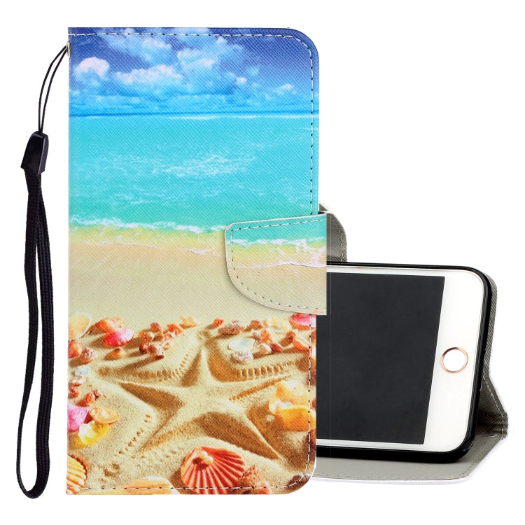 3D Colored Drawing Horizontal Flip PU Leather Case with Holder & Card Slots & Wallet, For iPhone 6 / 6s, For iPhone 6 Plus / 6s Plus, For iPhone 8 Plus / 7 Plus, For iPhone 11, For iPhone 11 Pro, For iPhone 11 Pro Max