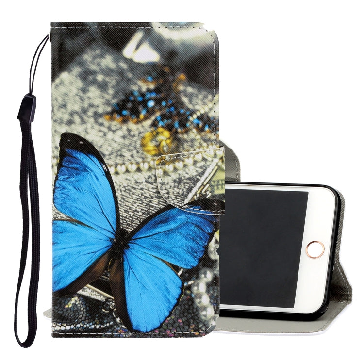 3D Colored Drawing Horizontal Flip PU Leather Case with Holder & Card Slots & Wallet, For iPhone 6 / 6s, For iPhone 6 Plus / 6s Plus, For iPhone 8 Plus / 7 Plus, For iPhone 11, For iPhone 11 Pro, For iPhone 11 Pro Max