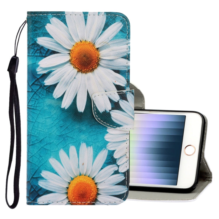 3D Colored Drawing Horizontal Flip PU Leather Case with Holder & Card Slots & Wallet, For iPhone X / XS, For iPhone XR, For iPhone XS Max, For iPhone SE 2022 / SE 2020 / 8 / 7