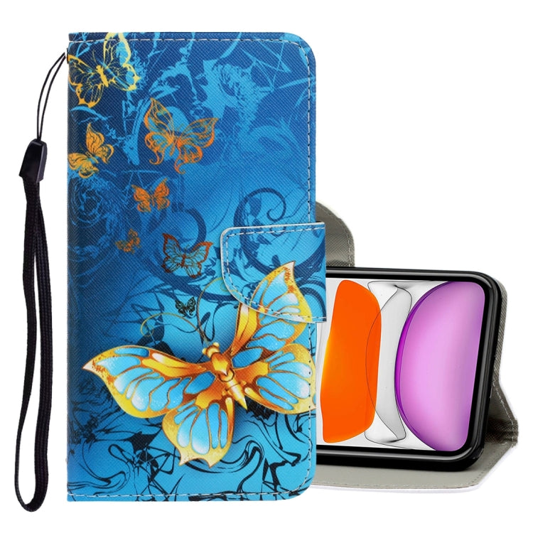 3D Colored Drawing Horizontal Flip PU Leather Case with Holder & Card Slots & Wallet, For iPhone 6 / 6s, For iPhone 6 Plus / 6s Plus, For iPhone 8 Plus / 7 Plus, For iPhone 11, For iPhone 11 Pro, For iPhone 11 Pro Max