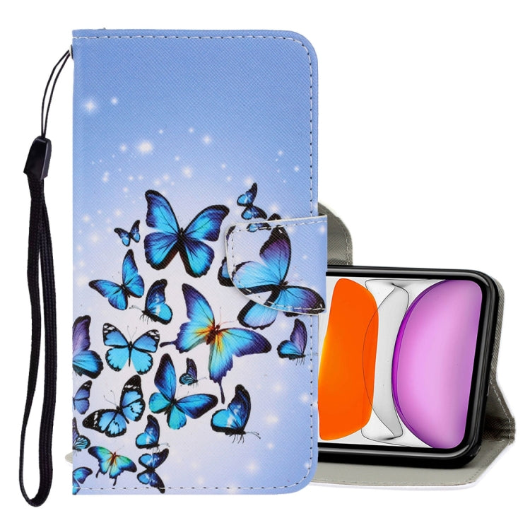 3D Colored Drawing Horizontal Flip PU Leather Case with Holder & Card Slots & Wallet, For iPhone 6 / 6s, For iPhone 6 Plus / 6s Plus, For iPhone 8 Plus / 7 Plus, For iPhone 11, For iPhone 11 Pro, For iPhone 11 Pro Max