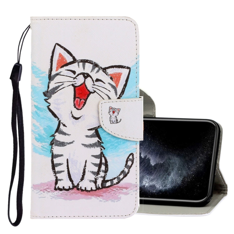 3D Colored Drawing Horizontal Flip PU Leather Case with Holder & Card Slots & Wallet, For iPhone 6 / 6s, For iPhone 6 Plus / 6s Plus, For iPhone 8 Plus / 7 Plus, For iPhone 11, For iPhone 11 Pro, For iPhone 11 Pro Max